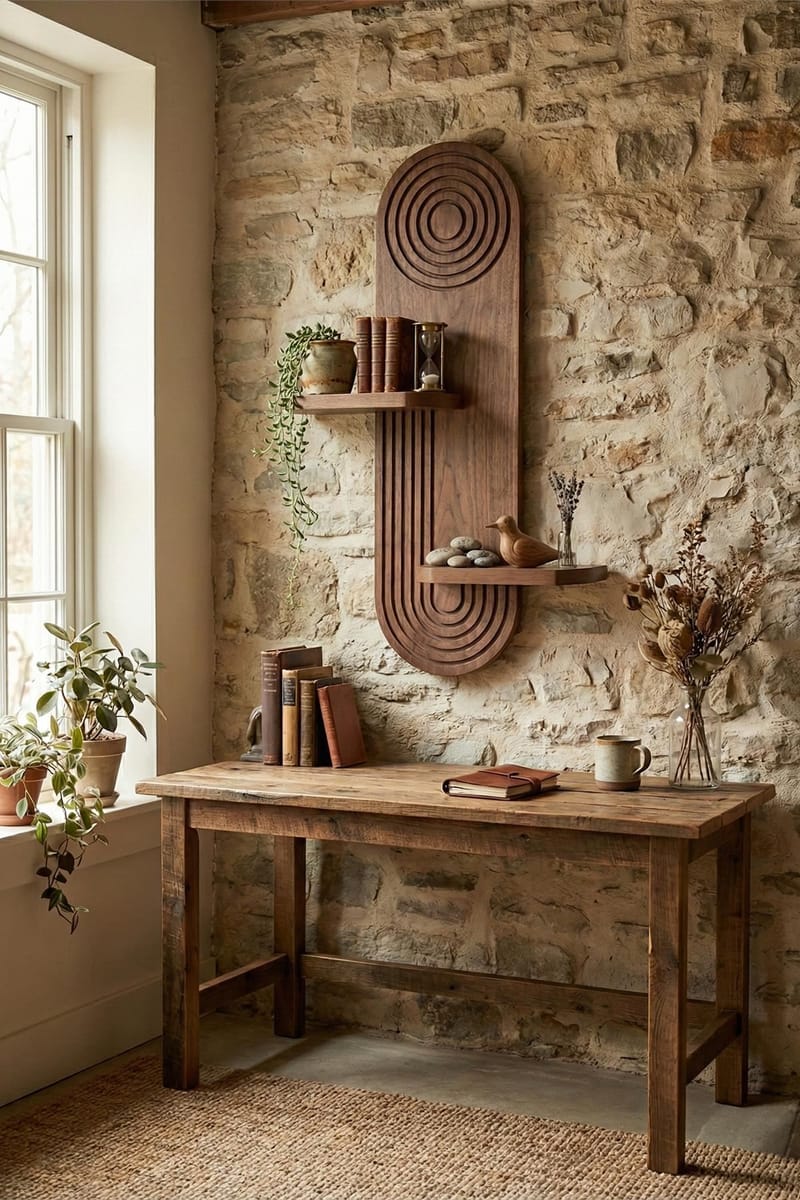 Virlin Vägghylla 26x35x13 cm - Wenge - Products - Förvaring - Småförvaring - Väggförvaring