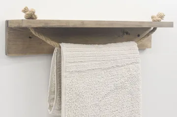 Raianna Handdukshållare 50 cm - Valnöt - Products - Inredning - Badrumsinredning - Handdukshållare