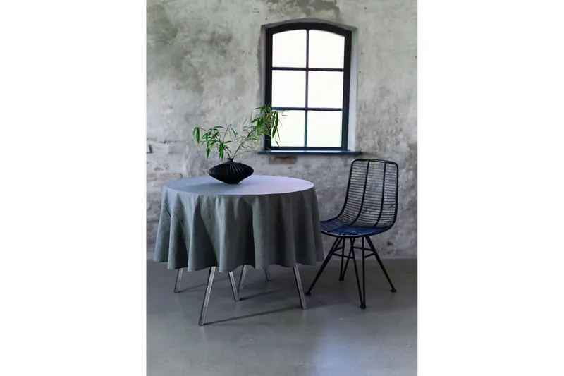 Eden Bordsduk Ø180 cm - Grå - Products - Inredning - Dekoration & inredningsdetaljer - Bordsdekoration - Duk & löpare - Bordsduk