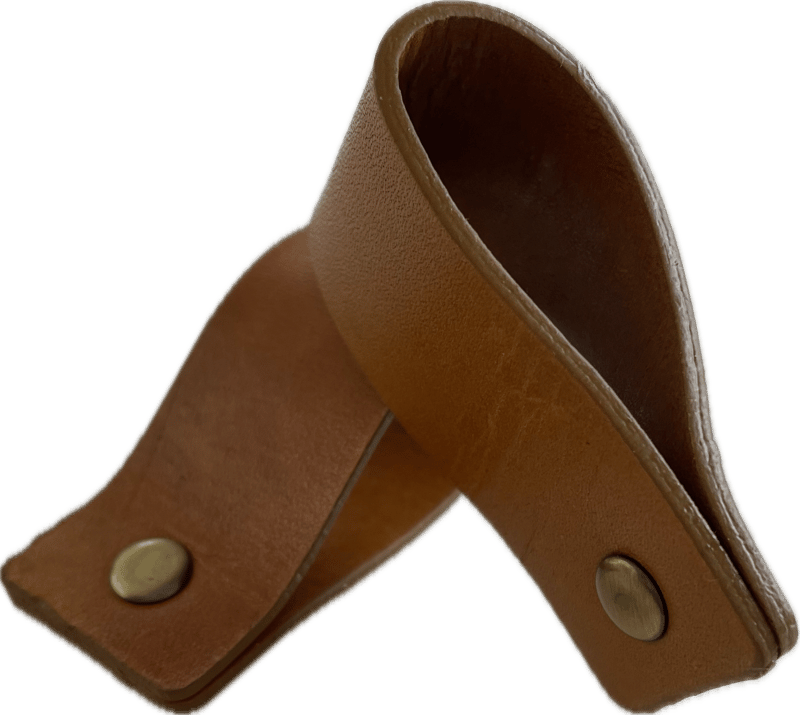 Servettring läder med platt spänne - brun - Products - Inredning - Dekoration & inredningsdetaljer - Bordsdekoration - Servettring