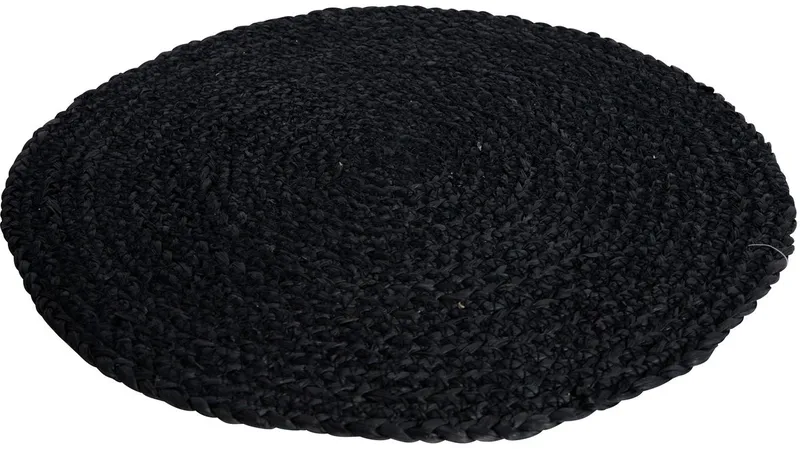 Underlägg till Mattallrik Sika D38 cm i Sjögräs, Svart