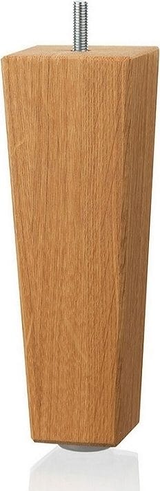 Sängben Vasa i Ek 4-pack (M8) - 23 cm - Products - Inredning - Dekoration & inredningsdetaljer - Dekorbeslag - Beslag - Möbelben