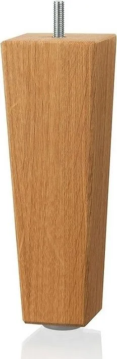 Sängben Vasa i Ek 4-pack (M8), 23 cm