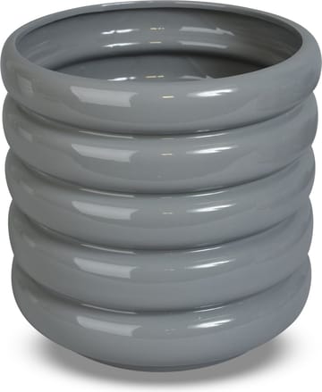 Kruka Wheels H18 cm - Grå - Products - Inredning - Dekoration & inredningsdetaljer - Krukor & ytterkrukor