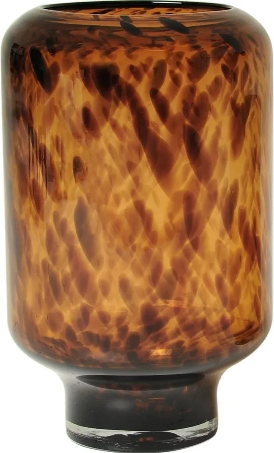 Vas Glas 27,5 cm, bärnstensfärgad