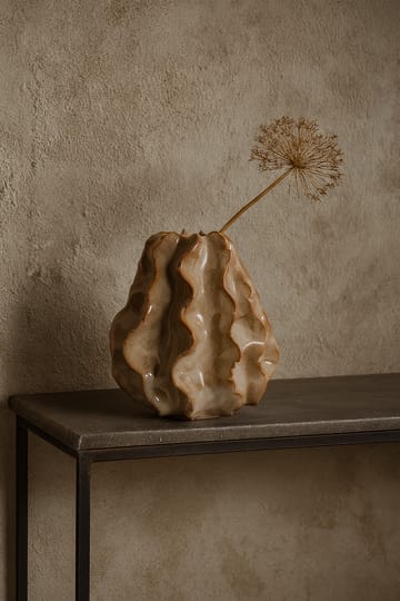 Vas Kaktus H27 cm Keramik - brun - Products - Inredning - Dekoration & inredningsdetaljer - Vas - Blomvas