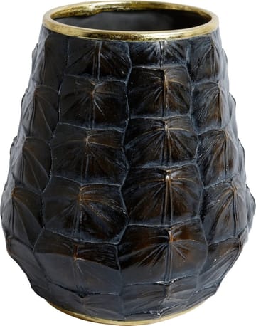 Vas Sköldpadda Svart Keramik - 24 cm - Products - Inredning - Dekoration & inredningsdetaljer - Vas - Blomvas