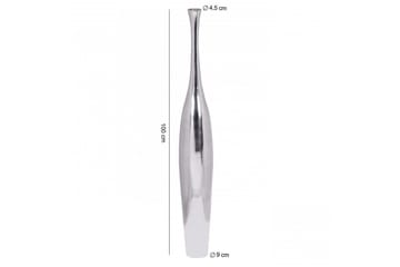 Vas Wohnling polerad aluminiumgjutning, modern stil 100 cm - 100 cm - Products - Inredning - Dekoration & inredningsdetaljer - Vas - Blomvas