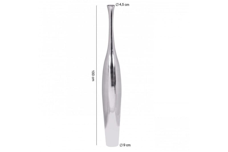 Vas Wohnling polerad aluminiumgjutning, modern stil 100 cm - 100 cm - Products - Inredning - Dekoration & inredningsdetaljer - Vas - Blomvas