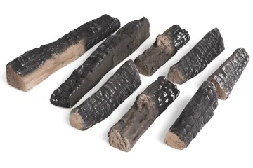 Keramiska vedträn 8st - Products - Inredning - Kaminer - Tillbehör kaminer - Keramisk ved