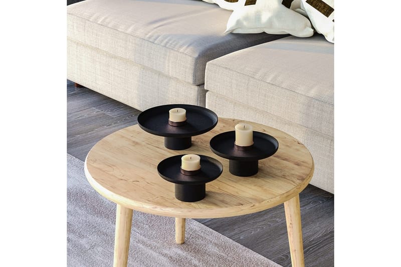 Dekorativt Metalltillbehör Mirven Svart - Svart - Products - Inredning - Ljus & dofter - Ljusstakar & ljuslyktor