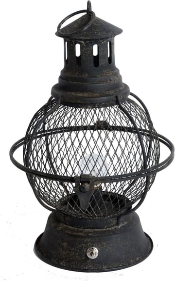 Ljuslykta Sjö Elektrisk Vintage Metall - 24 cm - Products - Inredning - Ljus & dofter - Ljusstakar & ljuslyktor