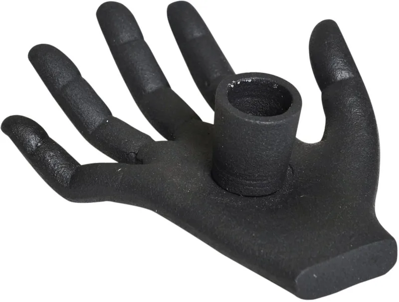 Ljusstake Basilio Hand, Svart