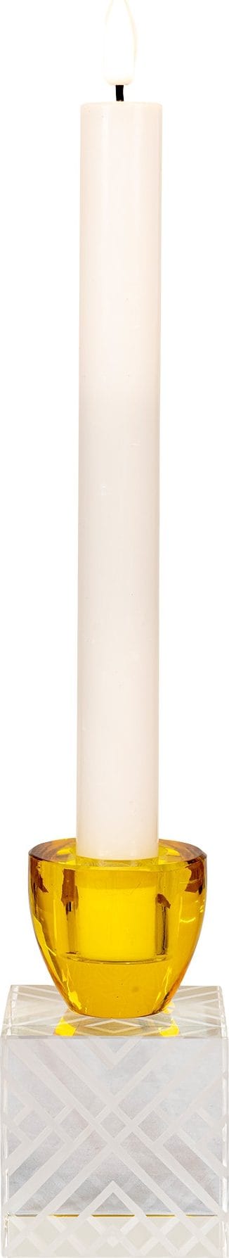 Ljusstake Bern i Glas - Amber - Products - Inredning - Ljus & dofter - Ljusstakar & ljuslyktor