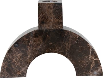 Ljusstake Marma Båge i Marmor - Brun - Products - Inredning - Ljus & dofter - Ljusstakar & ljuslyktor