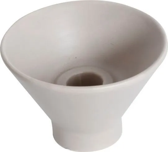 Ljusstake Rund 10,5 cm, Beige