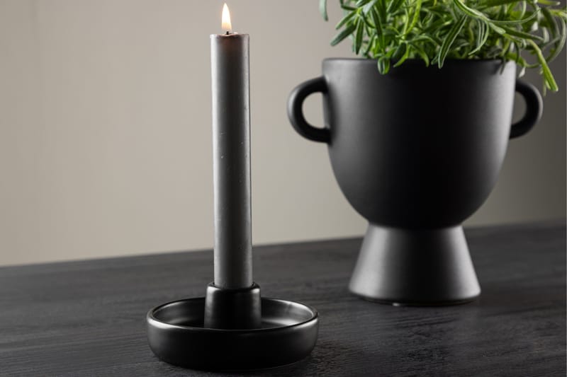 Otis Ljusstake 11x5 cm - Svart - Products - Inredning - Ljus & dofter - Ljusstakar & ljuslyktor
