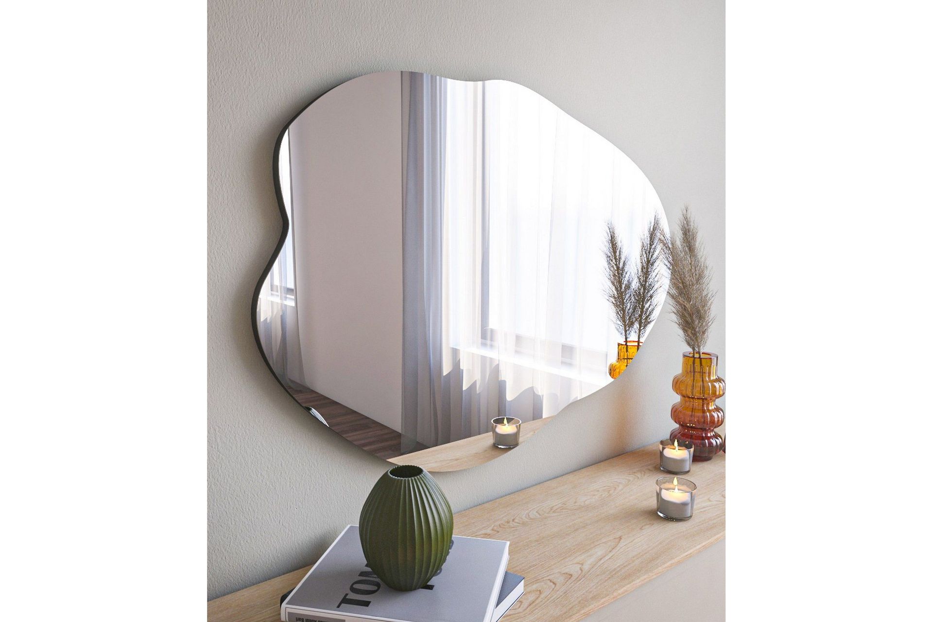 Besso Spegel 60 cm Asymmetrisk