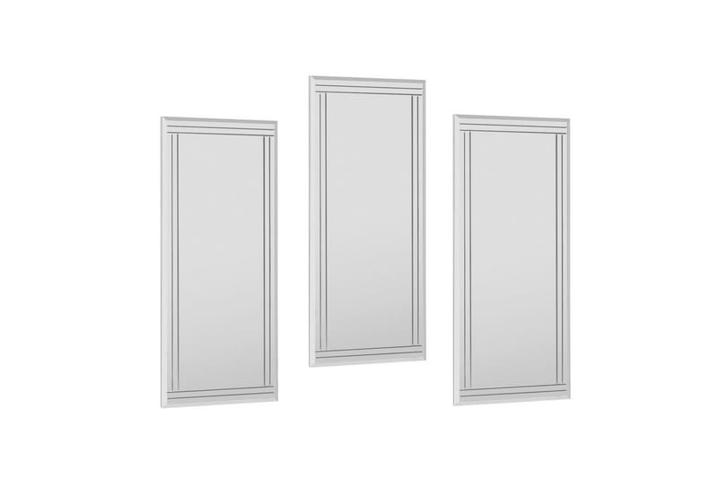 Dekorativt Spegelset (3 Delar) Heba Buhem Transparent - Ivory - Products - Inredning - Spegel - Hallspegel