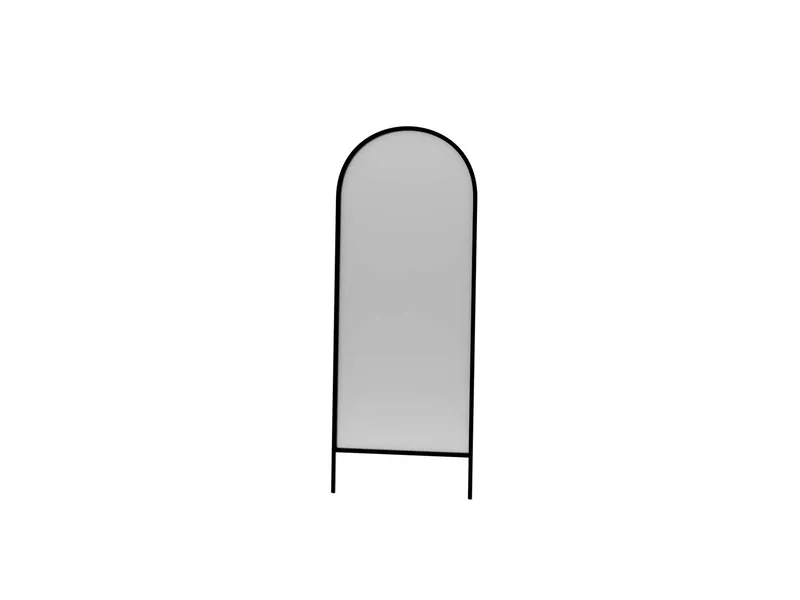 Halor Golvspegel 70x180 cm - Svart - Products - Inredning - Spegel - Golvspegel