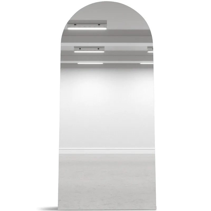 Helkroppsspegel 70x160cm | Vägghängd/golvstående | Valvformad | Leona - Transparent - Products - Inredning - Spegel - Golvspegel