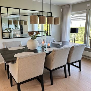 Helkroppsspegel 90x180cm | Spröjsad | Svart ram - Svart - Products - Inredning - Spegel - Golvspegel