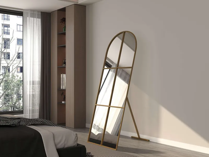 Kavor Golvspegel 70x180 cm - Guld - Products - Inredning - Spegel - Golvspegel