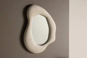 Louisville Vägghängd Spegel 49x70 cm - Beige - Products - Inredning - Spegel - Väggspegel