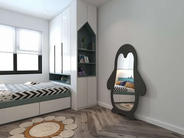 Orven Golvspegel 90x150 cm - Svart - Products - Inredning - Spegel - Golvspegel