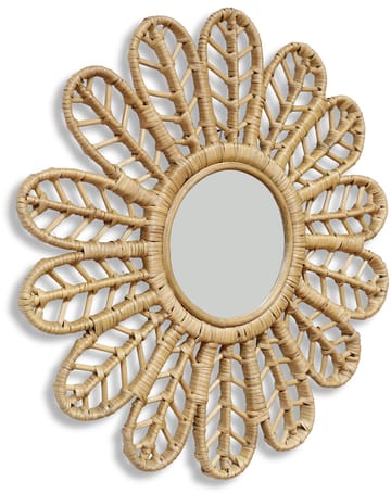 Peacock ljus rotting spegel Ø60 cm - Natur - Products - Inredning - Spegel - Hallspegel