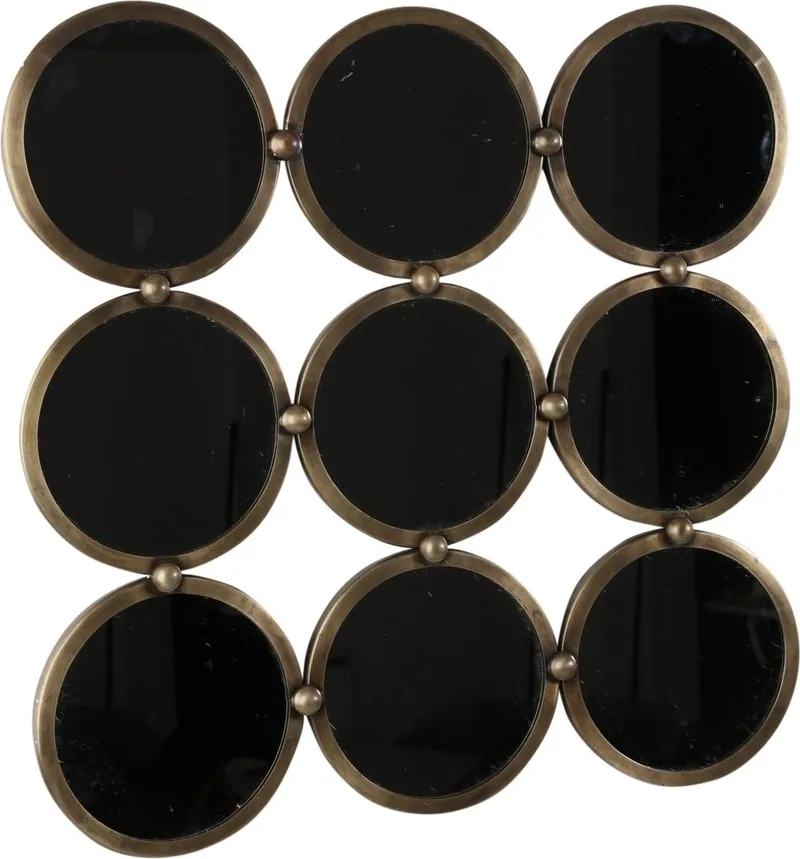 Spegel Kapten 60x62 cm - antik mässing - Products - Inredning - Spegel - Hallspegel