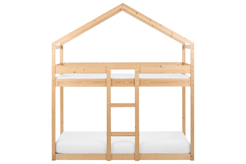 Fallon Våningssäng Två Liggplatser 90x200 - Ljust trä - Products - Möbler - Barnmöbler - Barnsäng & juniorsäng - Loftsäng barn