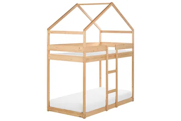 Fallon Våningssäng Två Liggplatser 90x200 - Ljust trä - Products - Möbler - Barnmöbler - Barnsäng & juniorsäng - Loftsäng barn