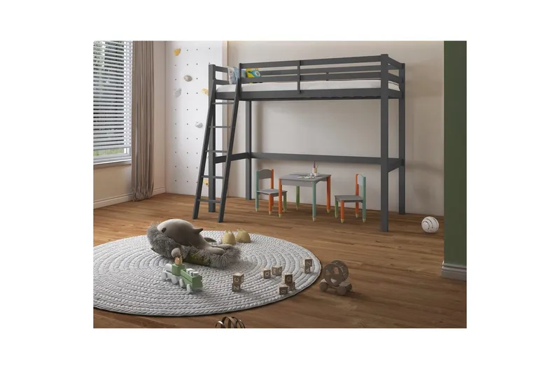 Höjsäng Alpi - Products - Möbler - Barnmöbler - Barnsäng & juniorsäng - Loftsäng barn