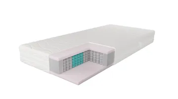 Hvila Lux Pocketresårmadrass 7 zoner med Tvättbar Klädsel 80x200 cm - Products - Möbler - Barnmöbler - Barnsäng & juniorsäng - Resårbotten barn & barn madrasser