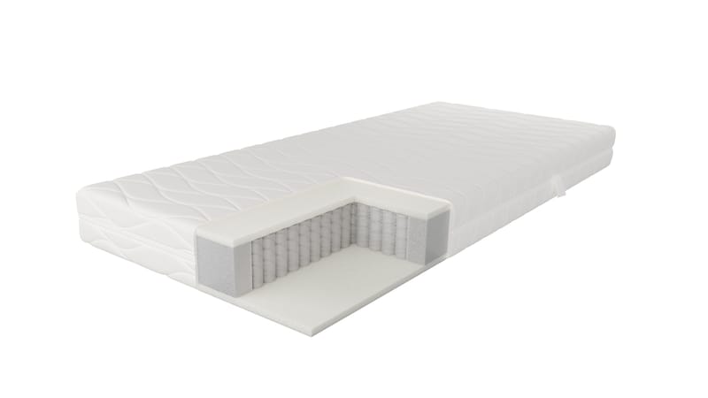 Hvila Resårmadrass med Tvättbar Klädsel 80x200 cm - Products - Möbler - Barnmöbler - Barnsäng & juniorsäng - Resårbotten barn & barn madrasser