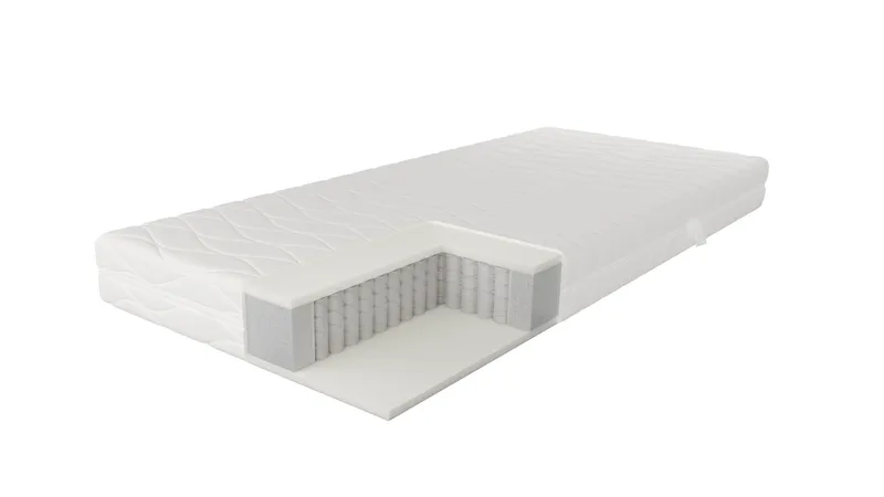 Hvila Resårmadrass med Tvättbar Klädsel 90x200 cm - Products - Möbler - Barnmöbler - Barnsäng & juniorsäng - Resårbotten barn & barn madrasser