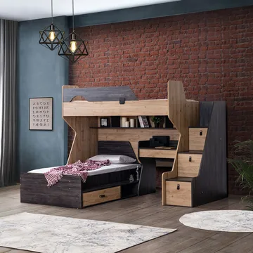 Jento Våningssäng - Products - Möbler - Barnmöbler - Barnsäng & juniorsäng - Loftsäng barn