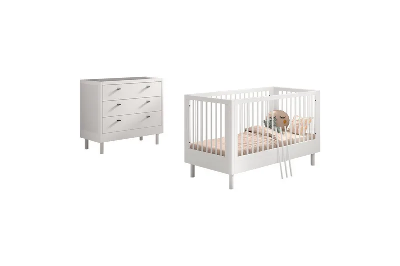 Forrest Möbelset för Barnrum, Vit