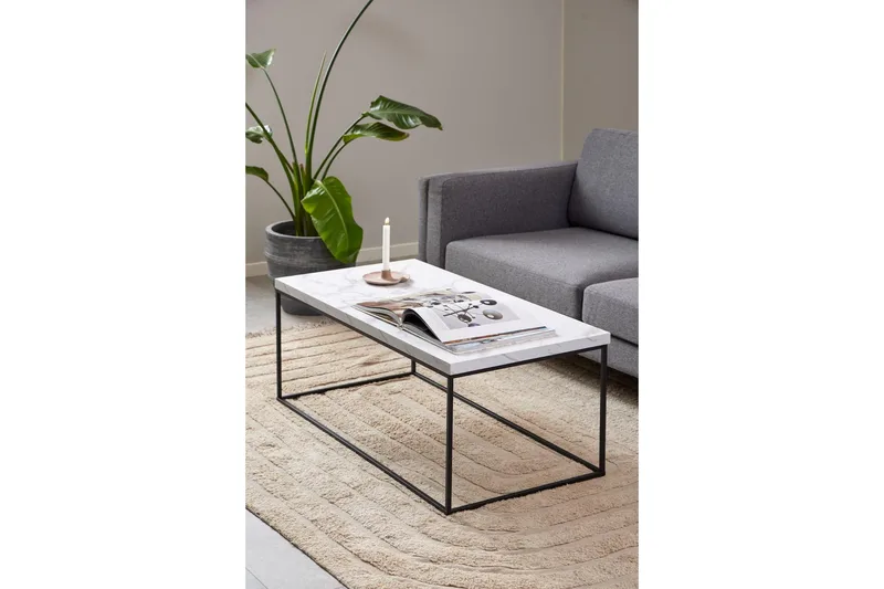 Adisan Soffbord 55 cm - Vit - Products - Möbler - Bord & matgrupp - Soffbord