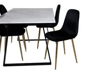 Admira Matgrupp 140 cm + 4 Pontus Matstolar - Products - Möbler - Bord & matgrupp - Matgrupp