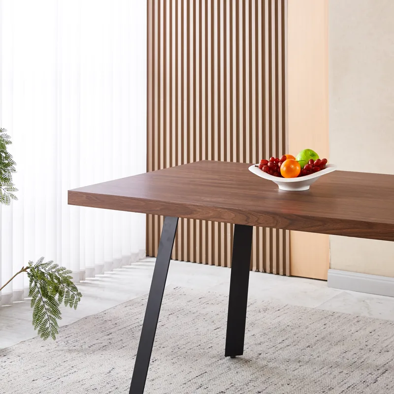 Algot matbord 180x90 cm - Mörkbrun Ek - Mörkbrun Ek - Products - Möbler - Bord & matgrupp - Matbord & köksbord