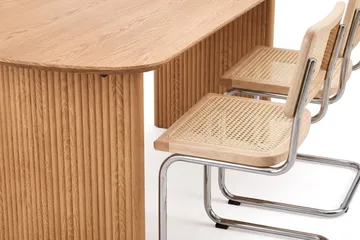 Alma Matgrupp rektangulärt 180 cm Ek med 6 Build Matstolar - Ek - Products - Möbler - Bord & matgrupp - Matgrupp