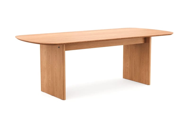 Alma Matgrupp rektangulärt 220 cm Ek med 6 Molly Matstolar - Ek - Products - Möbler - Bord & matgrupp - Matgrupp