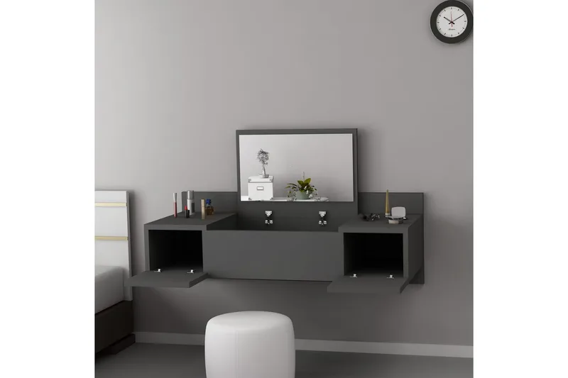 Andifli Sminkbord 100 cm - Antracit - Products - Möbler - Bord & matgrupp - Sminkbord & toalettbord