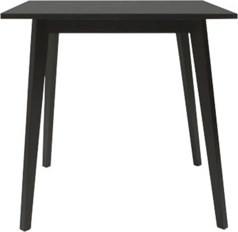 Asti matbord 80 x 80 cm - Svart - Svart - Products - Möbler - Bord & matgrupp - Matbord & köksbord