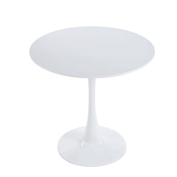 Astrid runt matbord Ø80 cm - Vit - Vit - Products - Möbler - Bord & matgrupp - Matbord & köksbord