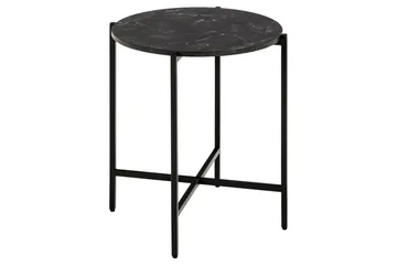 Almina Sidobord 40 cm - Svart - Products - Möbler - Bord & matgrupp - Avlastningsbord & sidobord - Brickbord & småbord