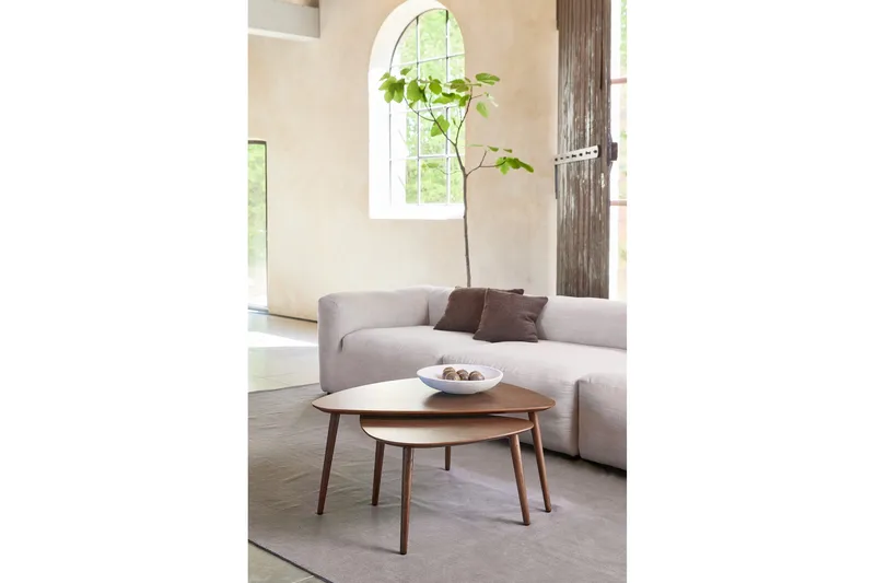 Asiya Soffbord 70 cm - Brun - Products - Möbler - Bord & matgrupp - Avlastningsbord & sidobord - Satsbord