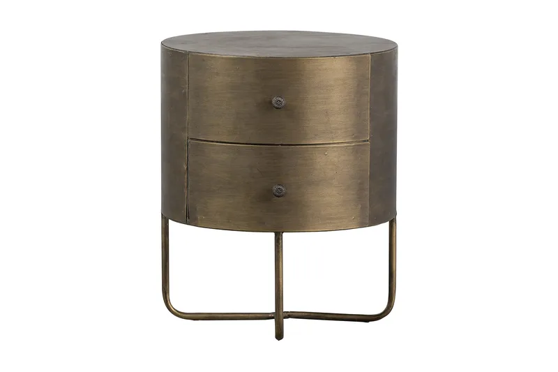 Astranna Sängbord 39 cm, Antik Mässing